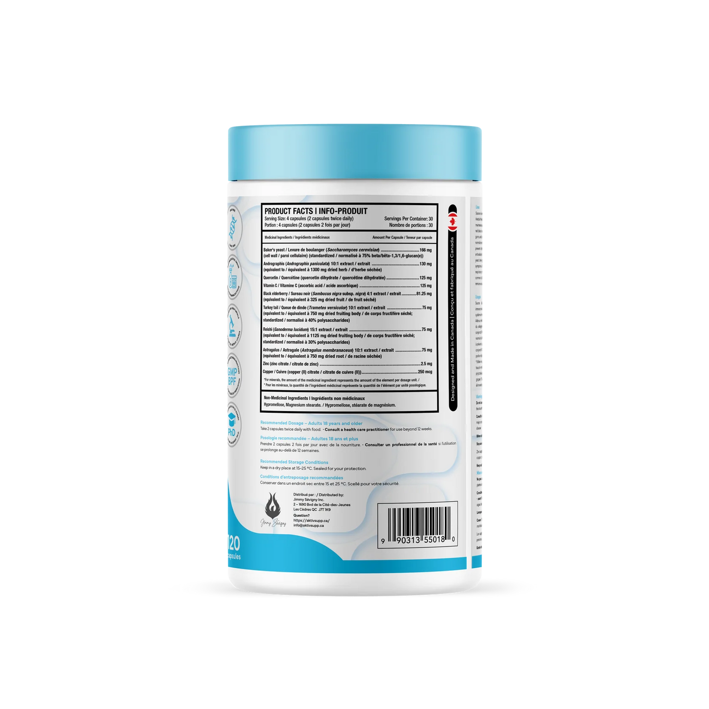 AKTIV - IMMUNITY - 120 CAPSULES