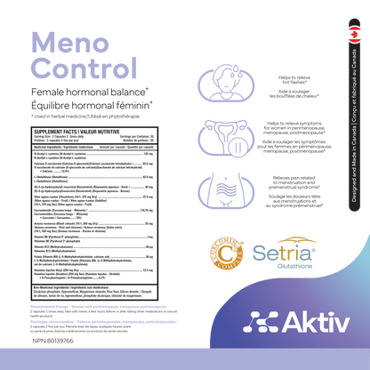 AKTIV - MENO CONTROL - 120 CAPSULES