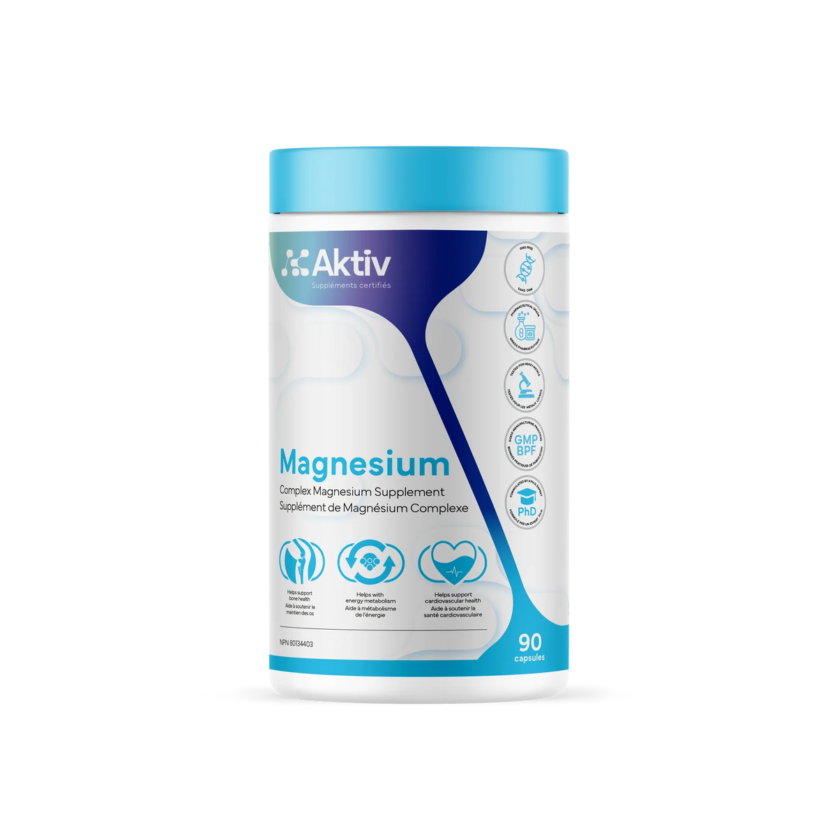 AKTIV - MAGNESIUM - 90 CAPSULES
