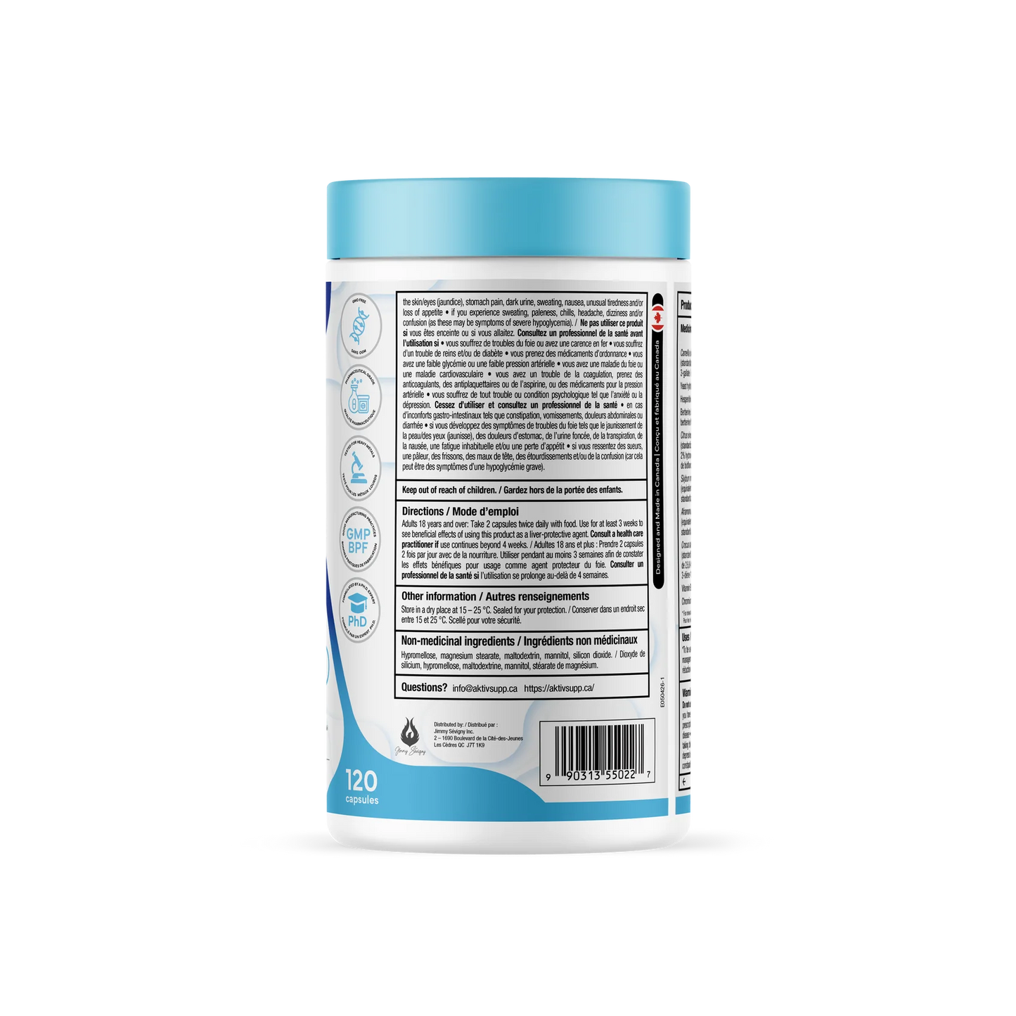 AKTIV - METABOLIC CONTROL - 120 CAPSULES