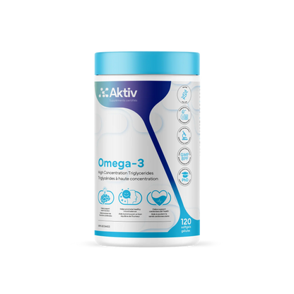 AKTIV - OMEGA 3 - 120 CAPSULES
