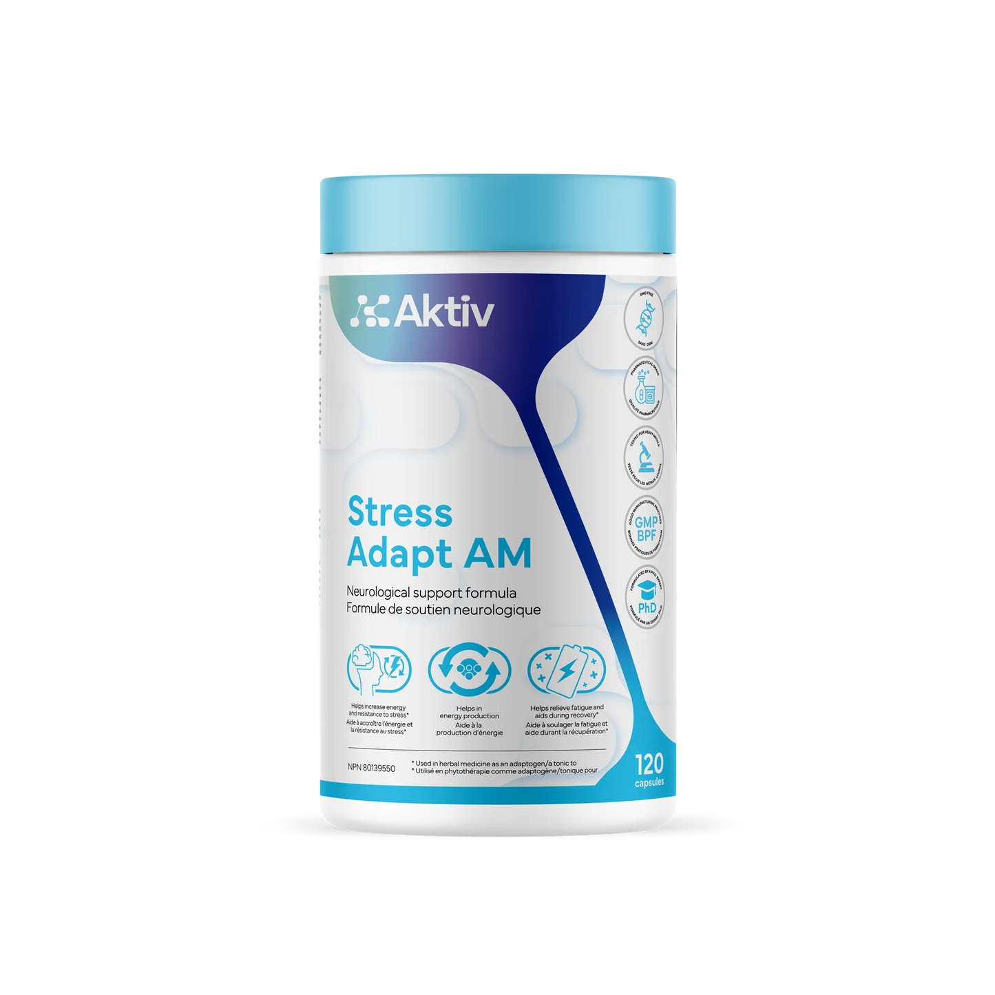 AKTIV - STRESS ADAPT AM - 120 CAPSULES