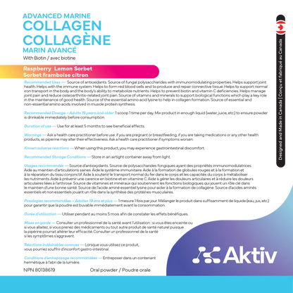 AKTIV - COLLAGÈNE MARIN AVANCÉ - 30 PORTIONS