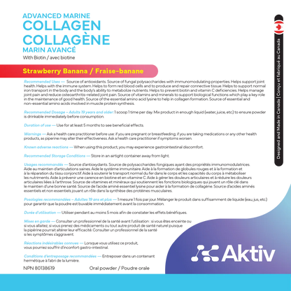 AKTIV - COLLAGÈNE MARIN AVANCÉ - 30 PORTIONS