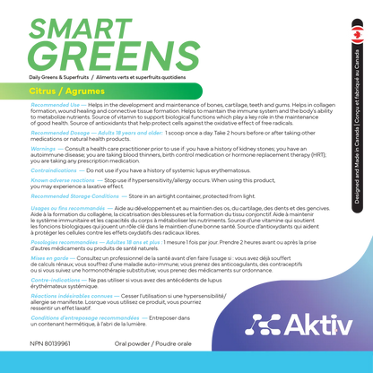 AKTIV - SMART GREENS - 30 PORTIONS