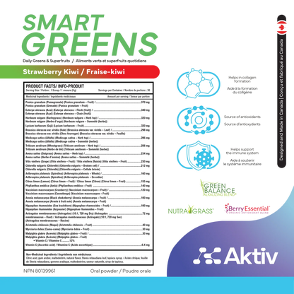 AKTIV - SMART GREENS - 30 PORTIONS