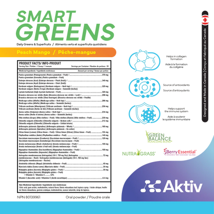 AKTIV - SMART GREENS - 30 PORTIONS