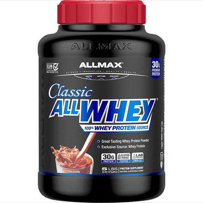 Allmax Classic AllWhey – Protéine en poudre 100% Whey | 5 lbs