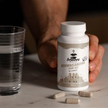 INSHAPE NUTRITION - ASHWAGANDHA KSM66 BIO - 60 CAPSULES