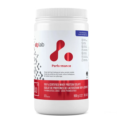 ATP ISO Whey – Isolat de protéines de lactosérum certifié | 900 g