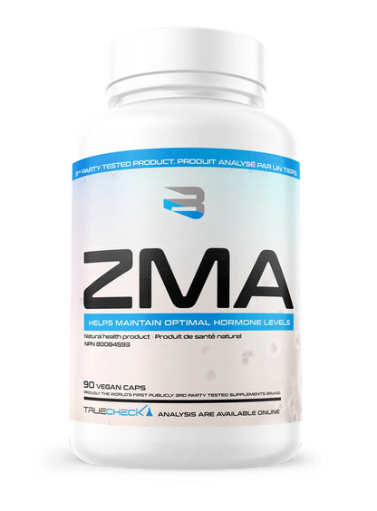 ZMA Believe Supplements – Zinc, Magnesium and Vitamin B6 – 90 capsules