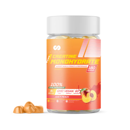 Creatine Monohydrate Gummies – Limitless Pharma – 60 portions