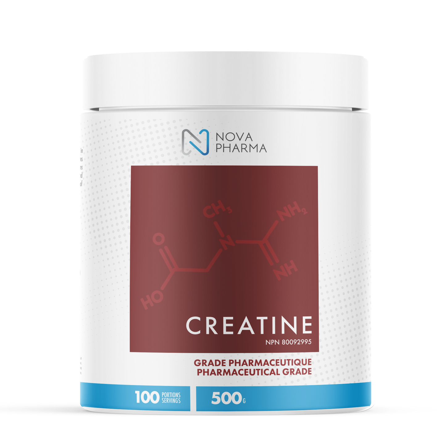 NOVA PHARMA - CRÉATINE, 100 PORTIONS