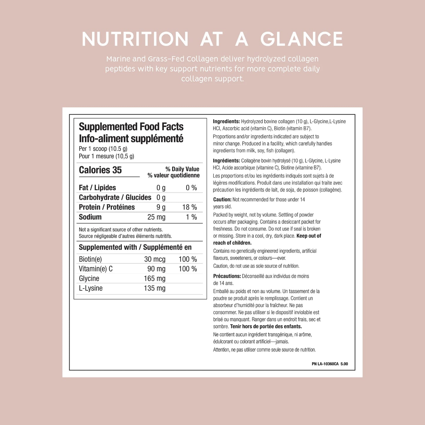 NORTH COAST NATURALS - COLLAGÈNE BOVIN - 250G