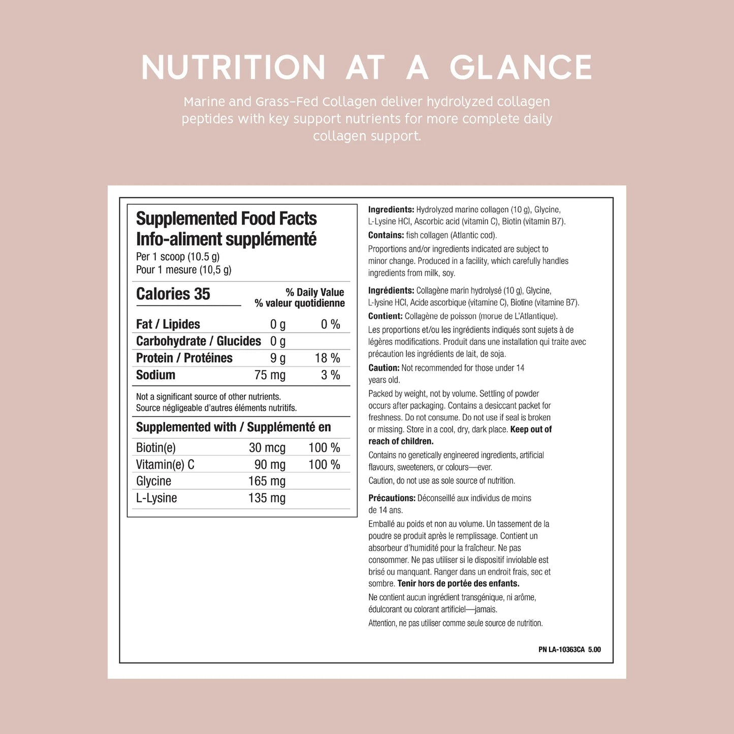 NORTH COAST NATURALS - COLLAGÈNE MARIN - 250G