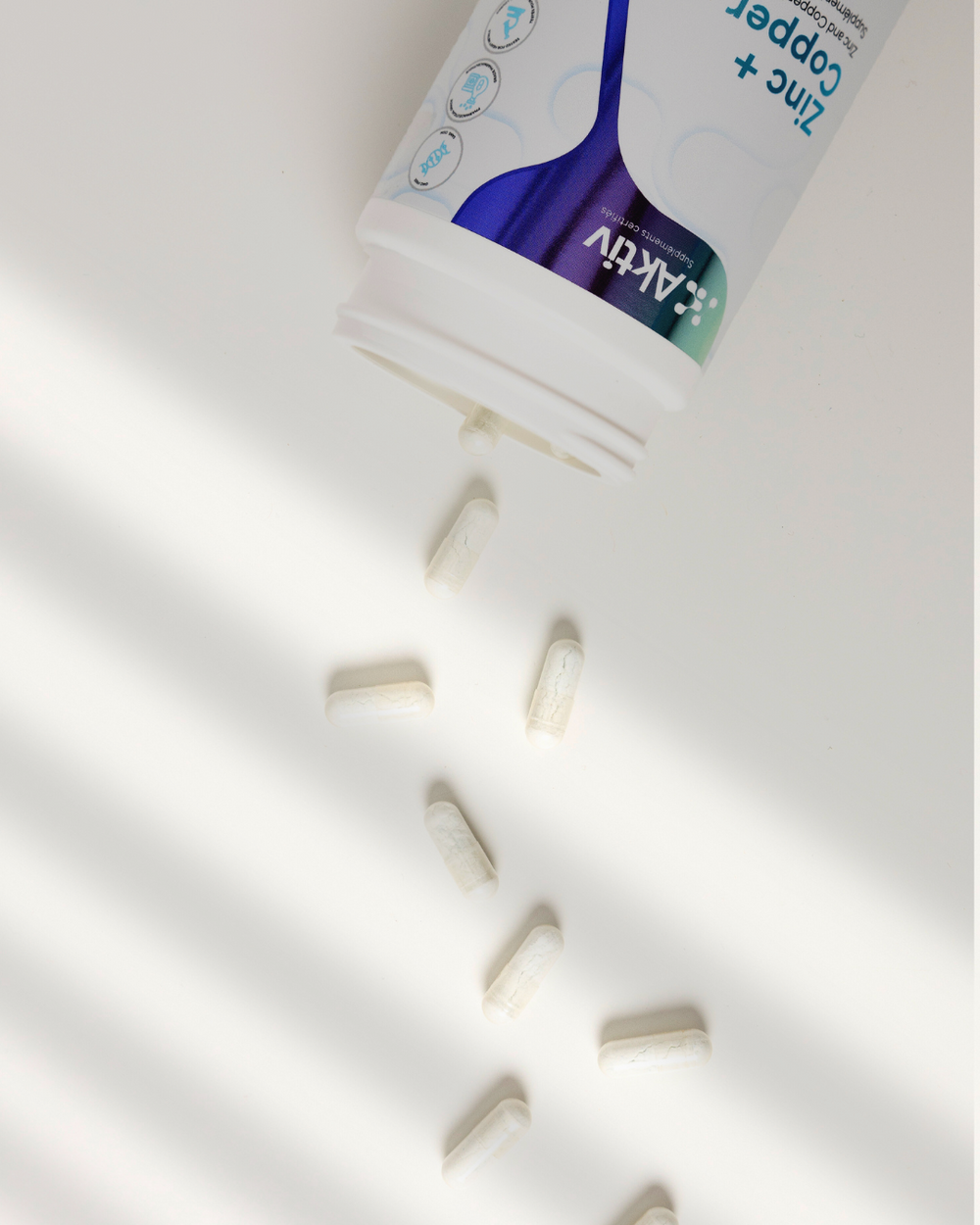 AKTIV - ZINC + CUIVRE - 90 CAPSULES