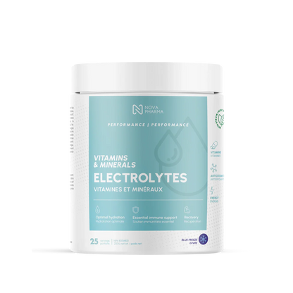 Nova Pharma Electrolytes | Hydratation optimale, vitamines & minéraux