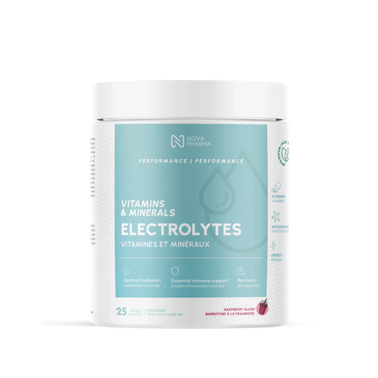 Nova Pharma Electrolytes | Hydratation optimale, vitamines & minéraux