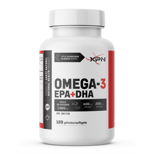 Omega-3 EPA + DHA – XPN – Fish Oil in Capsules