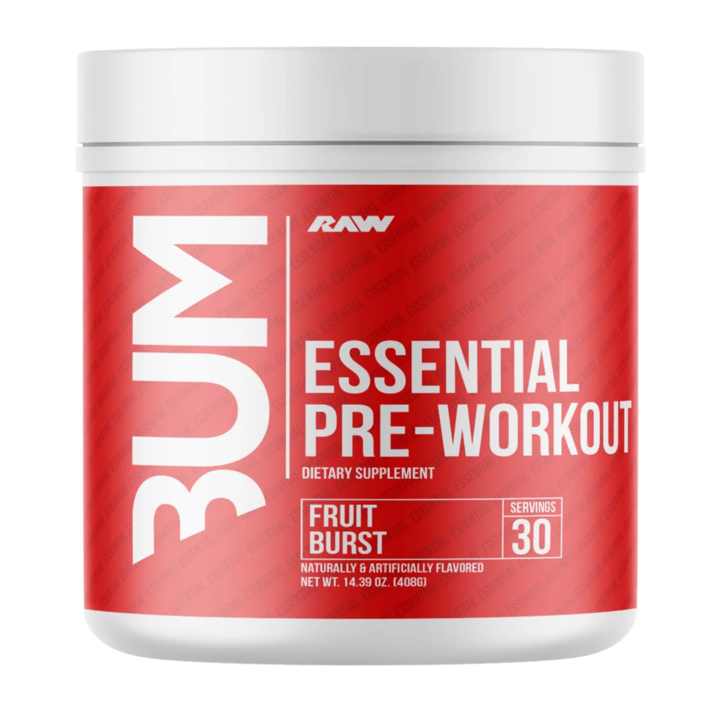CBUM Raw Nutrition Essential Pre-Workout | Pré-entraînement puissant