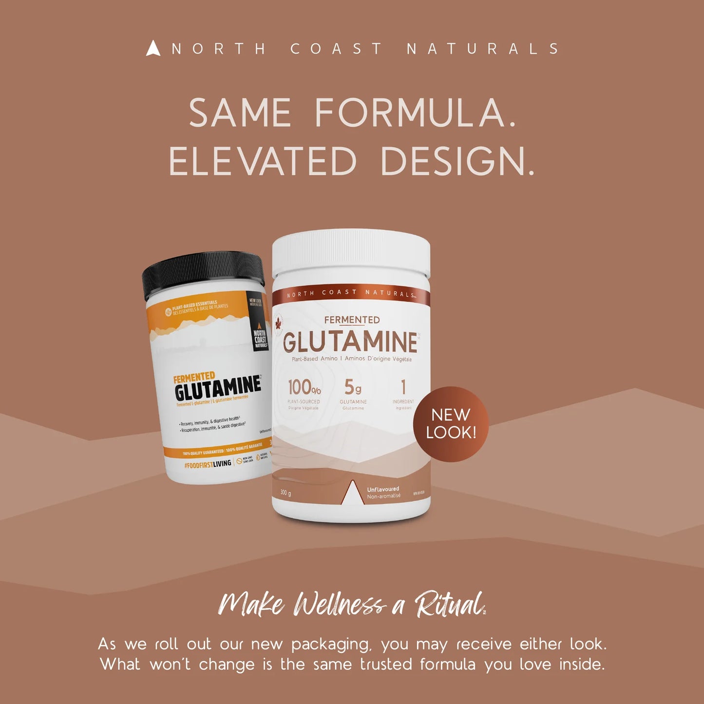 NORTH COAST NATURALS - FERMENTED GLUTAMINE - 300G