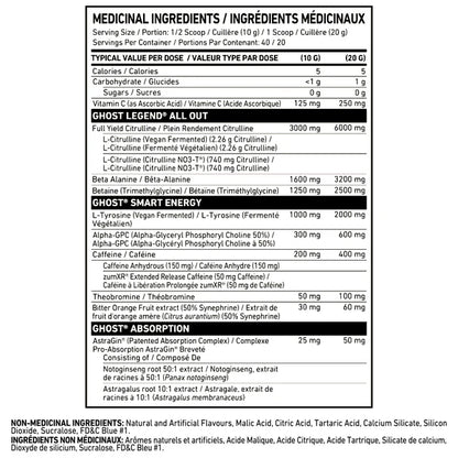 Ghost Legend All Out – Pre-Workout