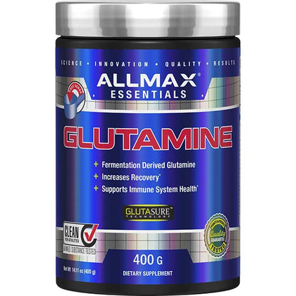 Allmax Glutamine – Récupération & Santé Immunitaire | 400 g