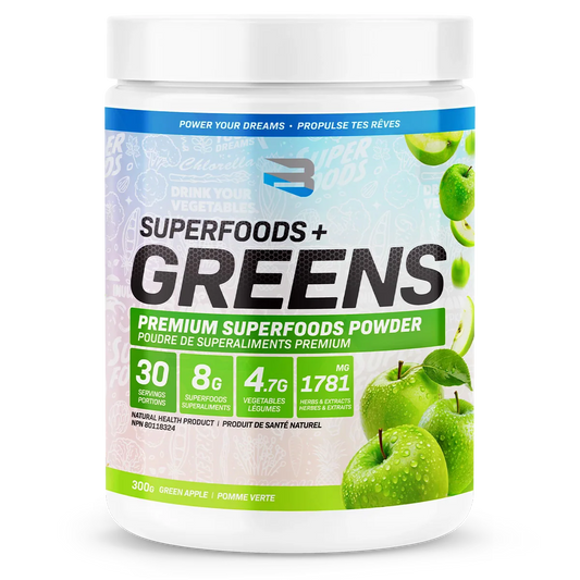 Believe Superfoods + Greens – Mélange Antioxydants & Végétaux Premium