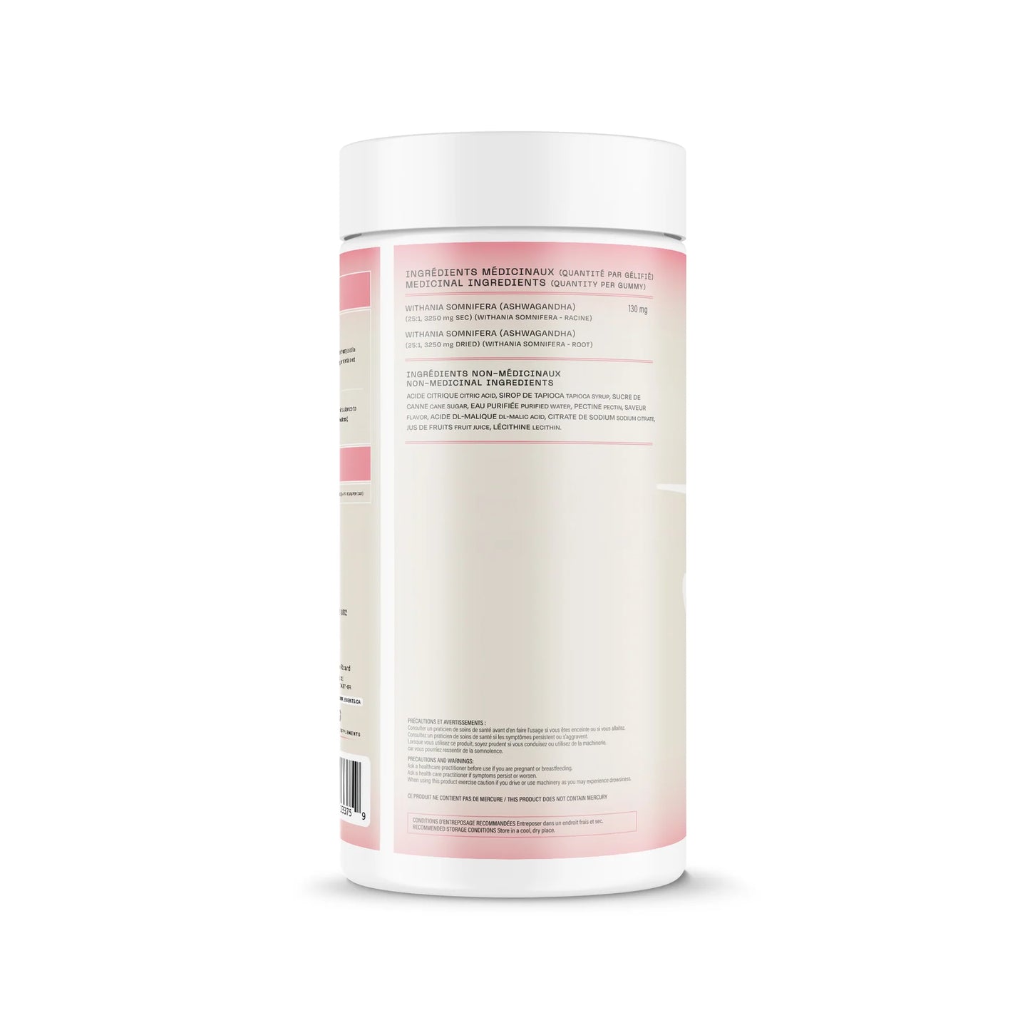 Girl Power – HerCalm – Jujubes à l’Ashwagandha pour le stress & l’équilibre – 60 Jujubes