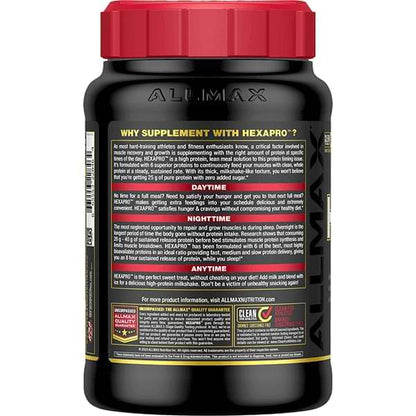 Allmax Hexapro – Mélange Protéiné 6 Sources | Repas Lean Protéiné