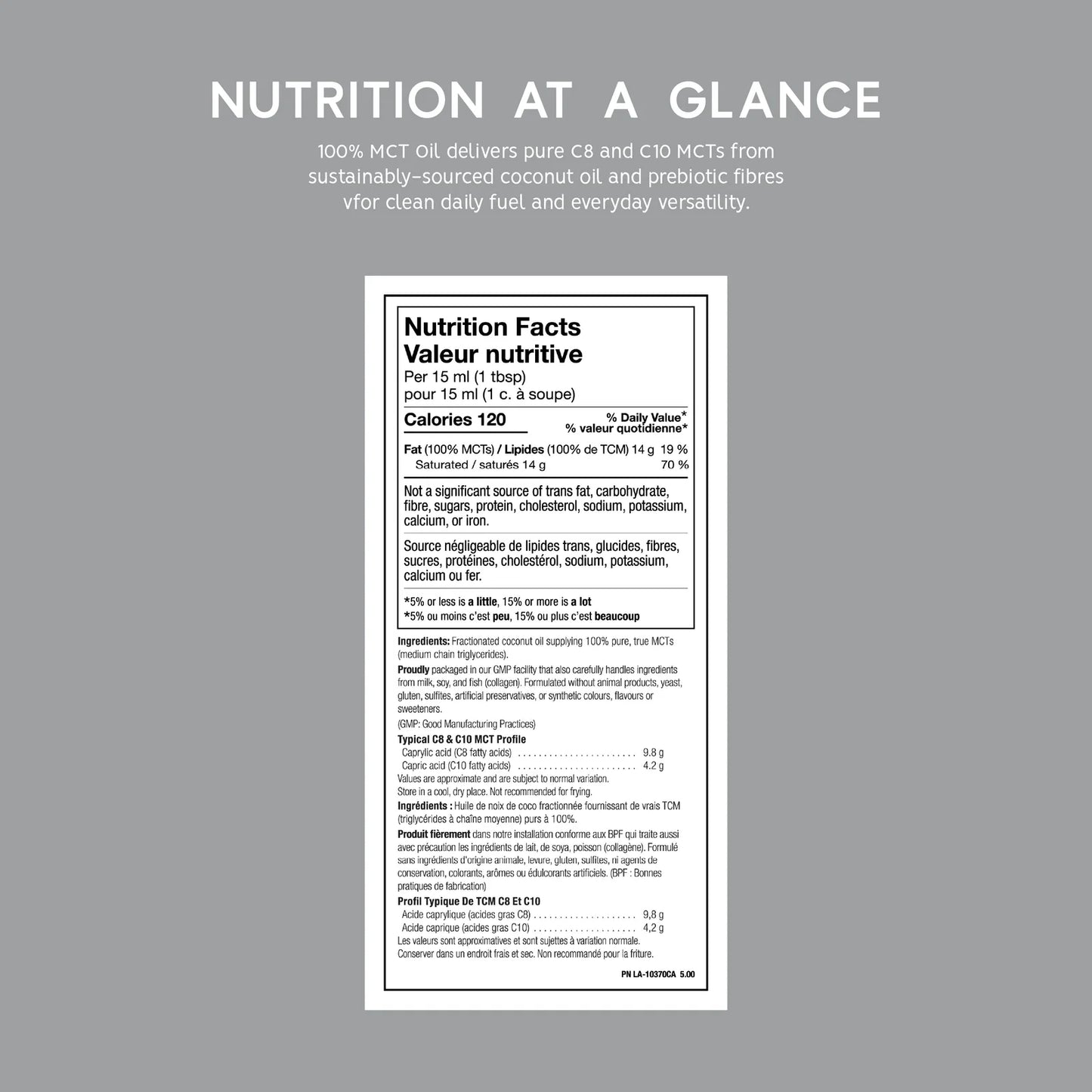 NORTH COAST NATURALS - 100% MCT OIL - 473 ML