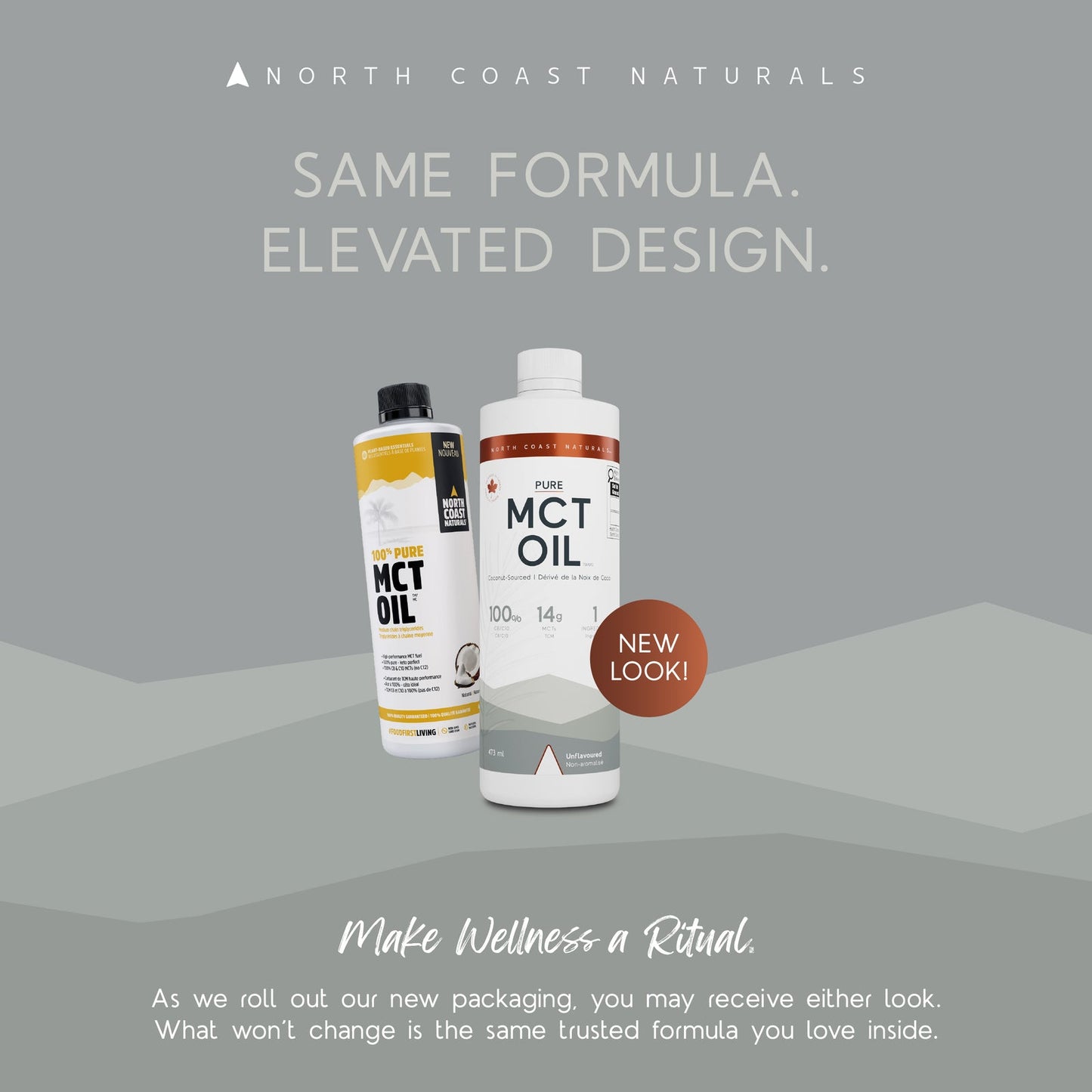 NORTH COAST NATURALS - 100% MCT OIL - 473 ML
