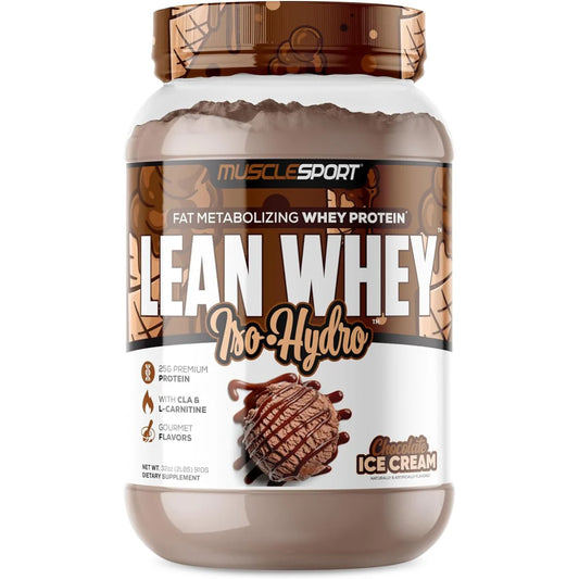 Lean Whey Iso-Hydro – MuscleSport – 2 lb