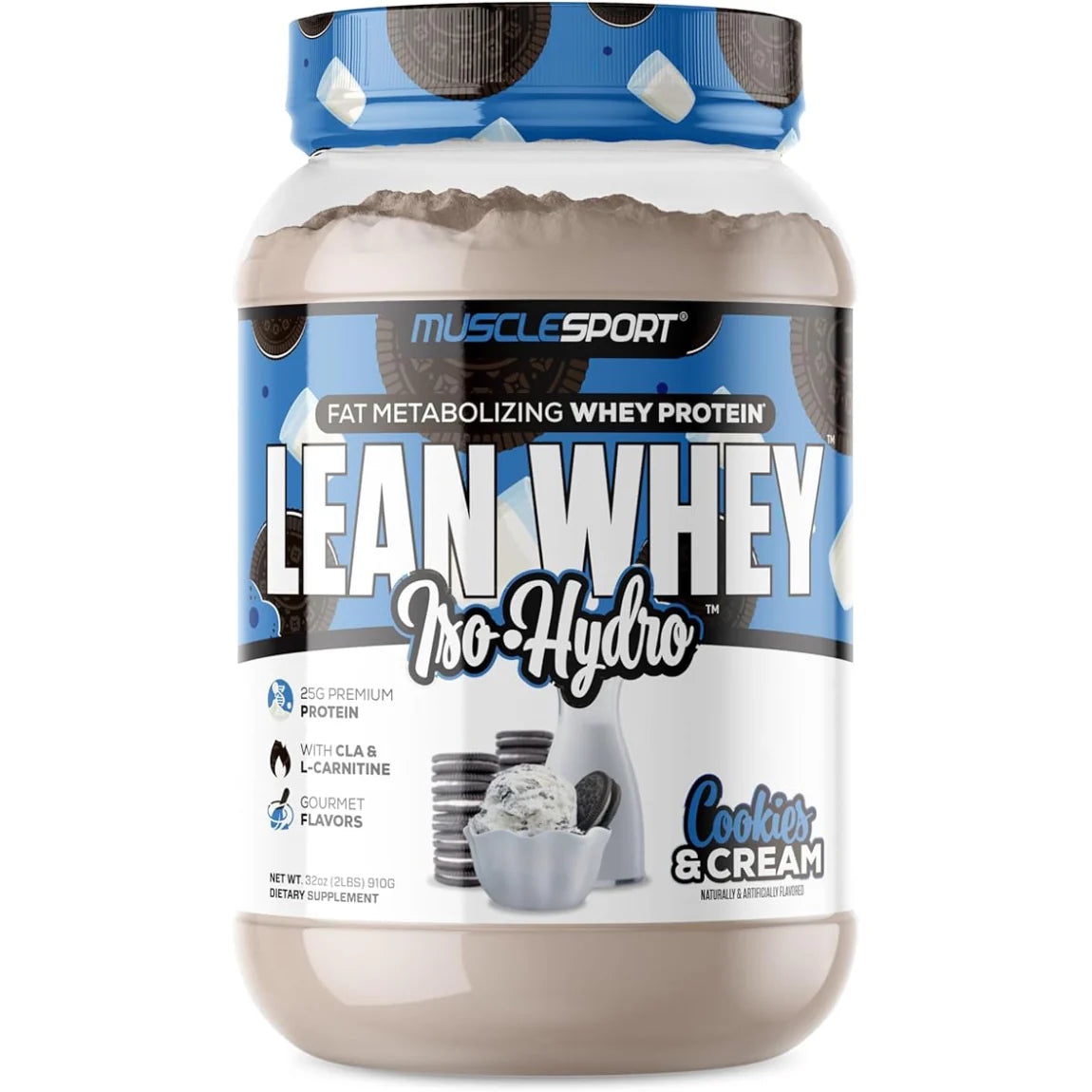 Lean Whey Iso-Hydro – MuscleSport – 2 lb