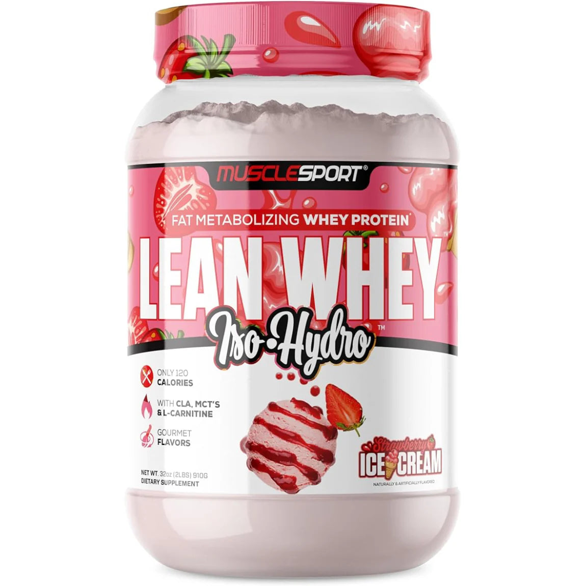 Lean Whey Iso-Hydro – MuscleSport – 2 lb