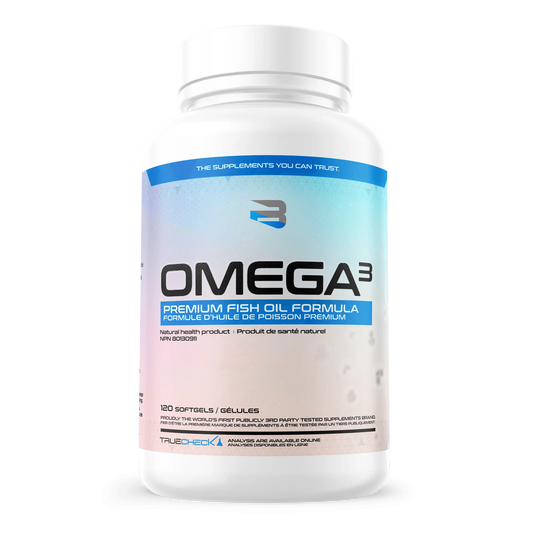 OMEGA-3 Believe Supplements – 440 mg EPA + 220 mg DHA | 120 capsules