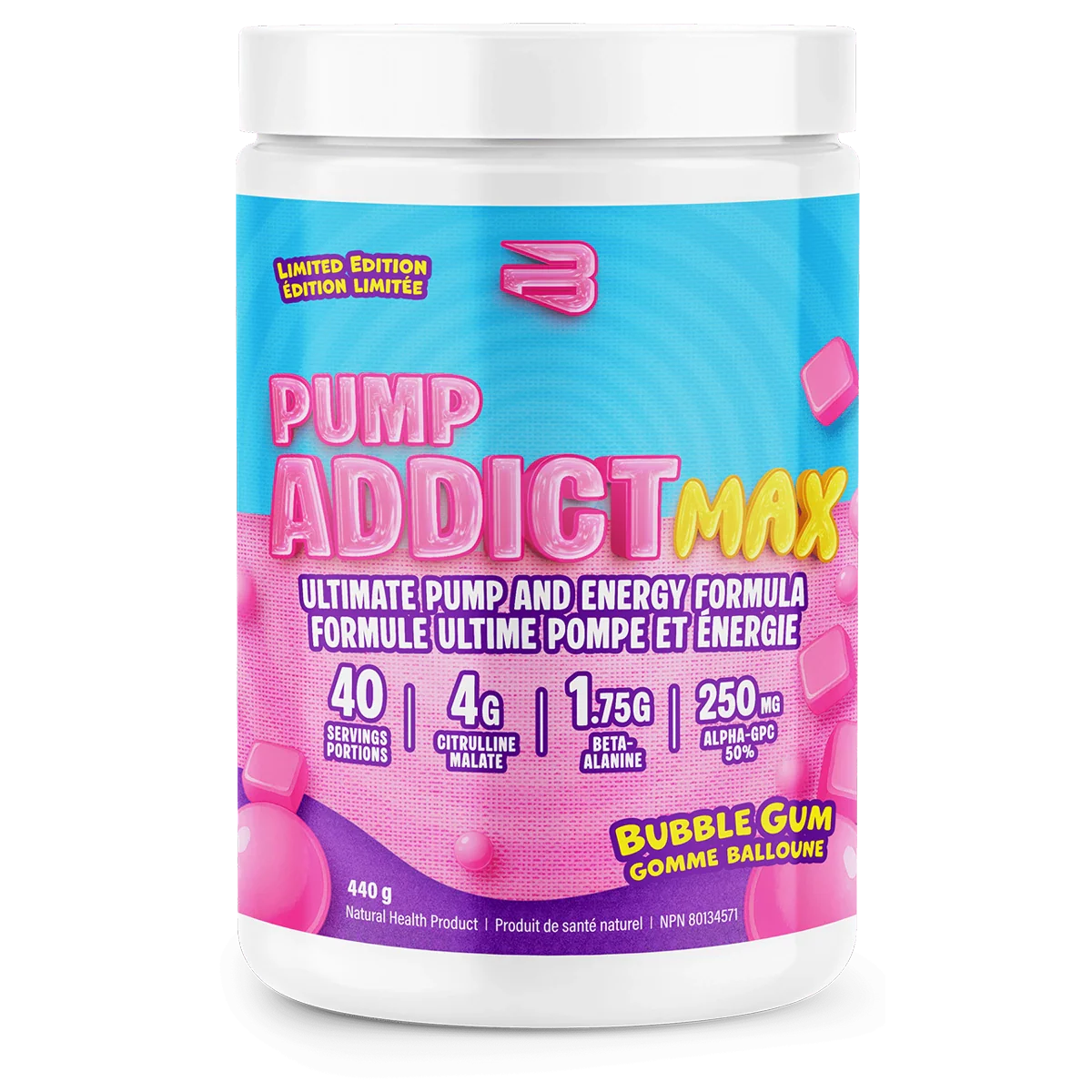 Believe Pump Addict MAX 2.0 – Pré-Workout Ultime Pompe & Énergie