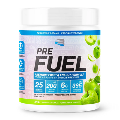 Believe Pre Fuel – Pré-Workout Pompe & Énergie Premium
