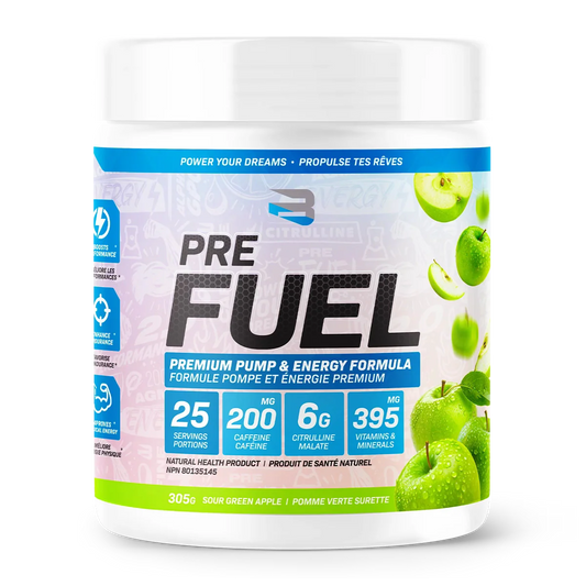 Believe Pre Fuel – Pré-Workout Pompe & Énergie Premium