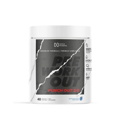 NOVA PHARMA - PUNCH OUT, 40 SERVINGS