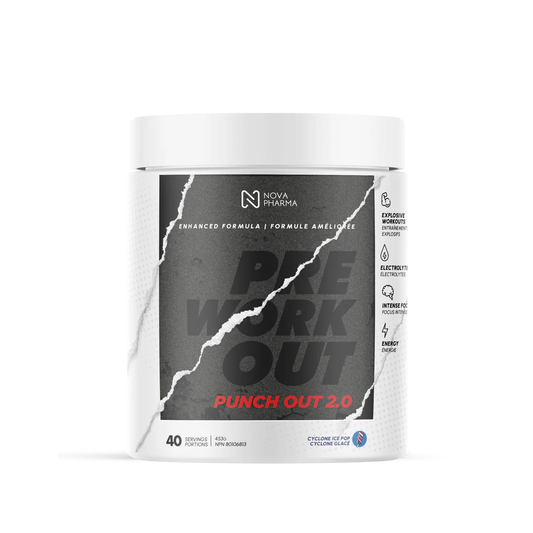 NOVA PHARMA - PUNCH OUT, 40 SERVINGS