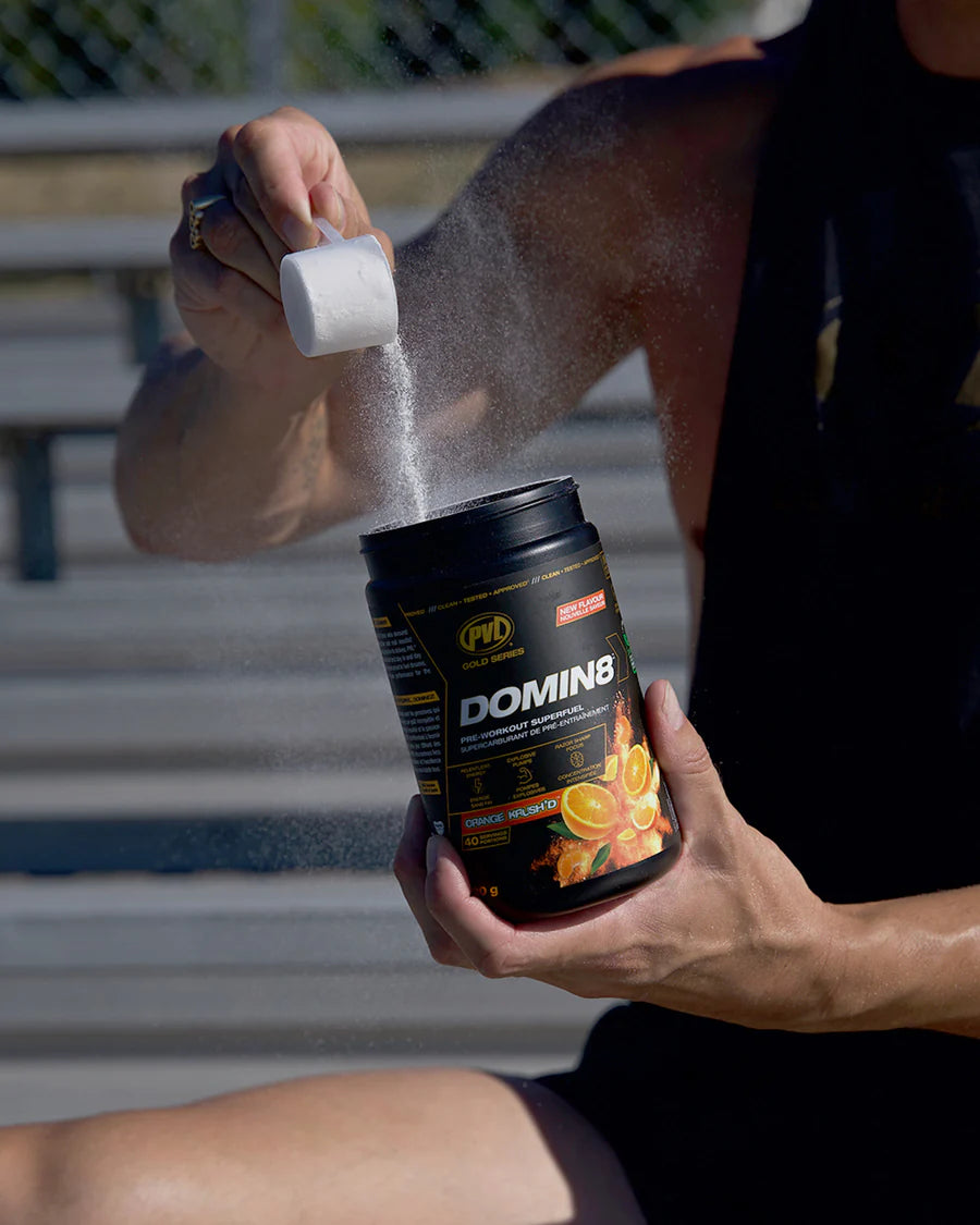 PVL - DOMIN8 - PRE-WORKOUT SUPERFUEL