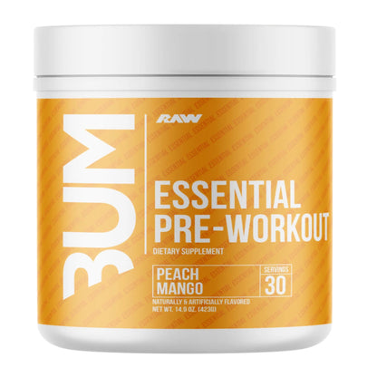 CBUM Raw Nutrition Essential Pre-Workout | Pré-entraînement puissant
