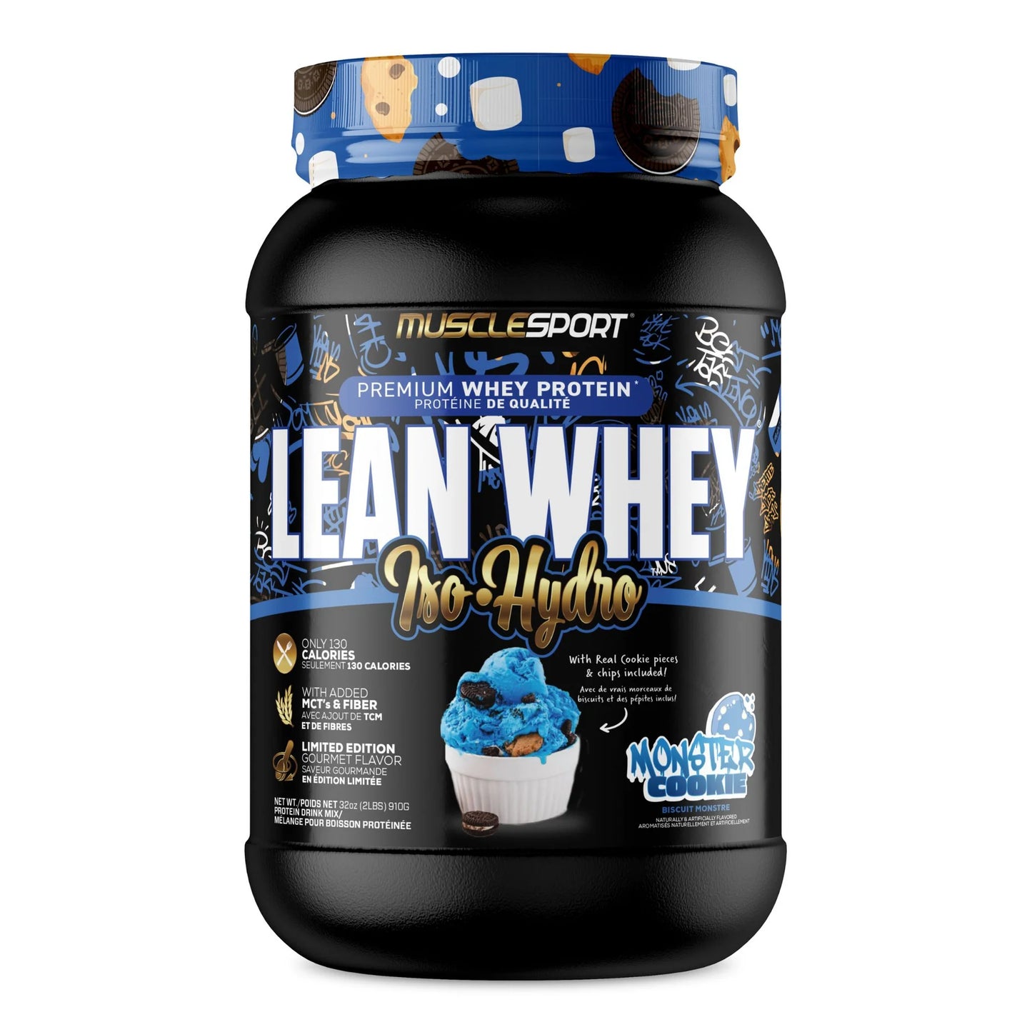 Lean Whey Iso-Hydro – MuscleSport – 2 lb