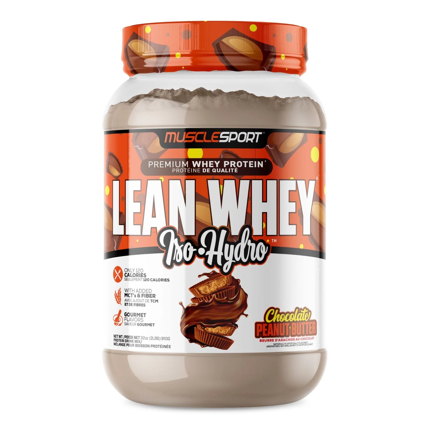 Lean Whey Iso-Hydro – MuscleSport – 2 lb