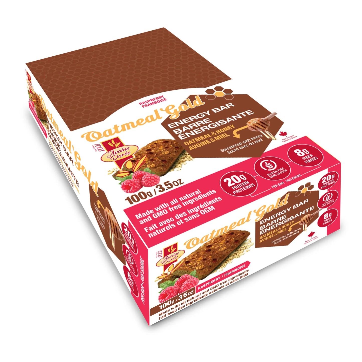 Avoine Dorée – Barre Énergétique Protéinée