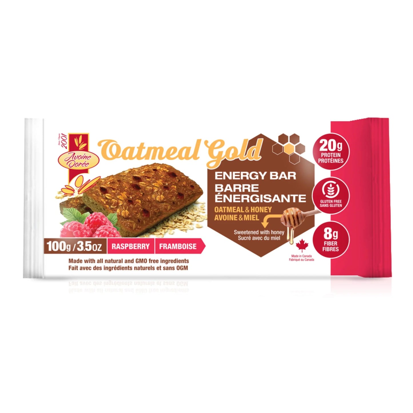 Avoine Dorée – Barre Énergétique Protéinée