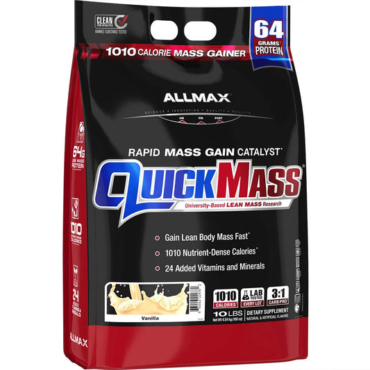 Allmax QuickMass – Gainer de Masse Musculaire Rapide | 10 lbs