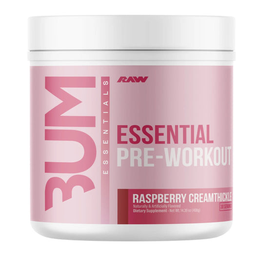 CBUM Raw Nutrition Essential Pre-Workout | Pré-entraînement puissant