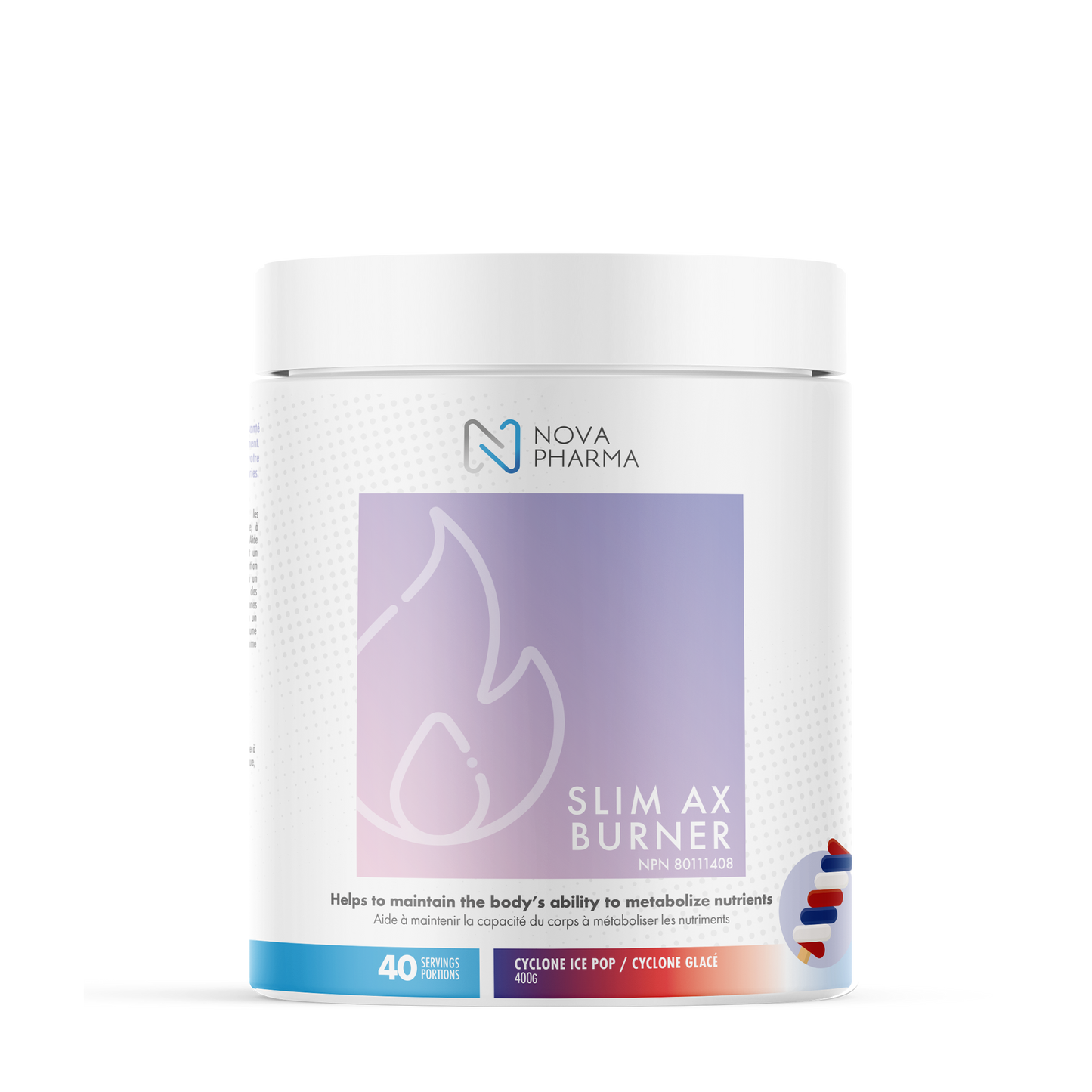 NOVA PHARMA - SLIM AX BURNER, 40 PORTIONS